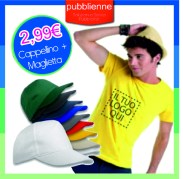PROMO T-shirt + Cappellino Adulto e Bambino